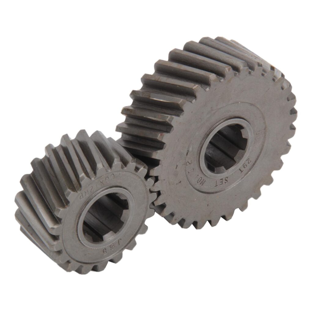 Change gears. Helical Gear. Spur Gear. Change Gear.